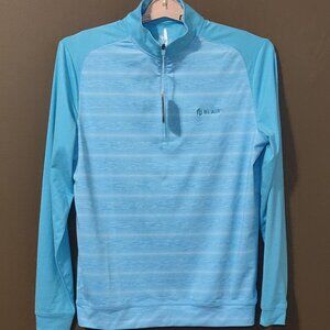 Johnnie-O Bert Golf 1/4 Zip Pullover In Baja NEW WITH TAGS SIZE SMALL